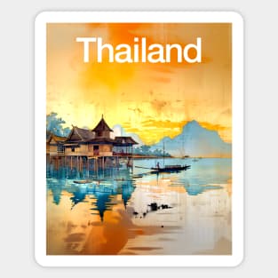 Thailand: Postcard from Thailand a Vision of Paradise Magnet